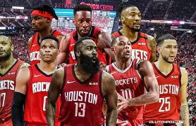 关于火箭队员展现团结力量，齐心协力获胜的信息